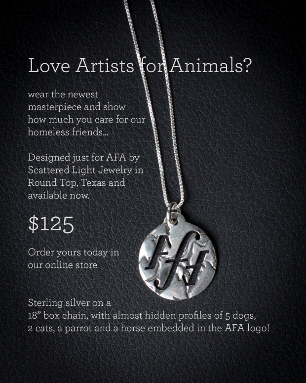 Artists for Animals pendant